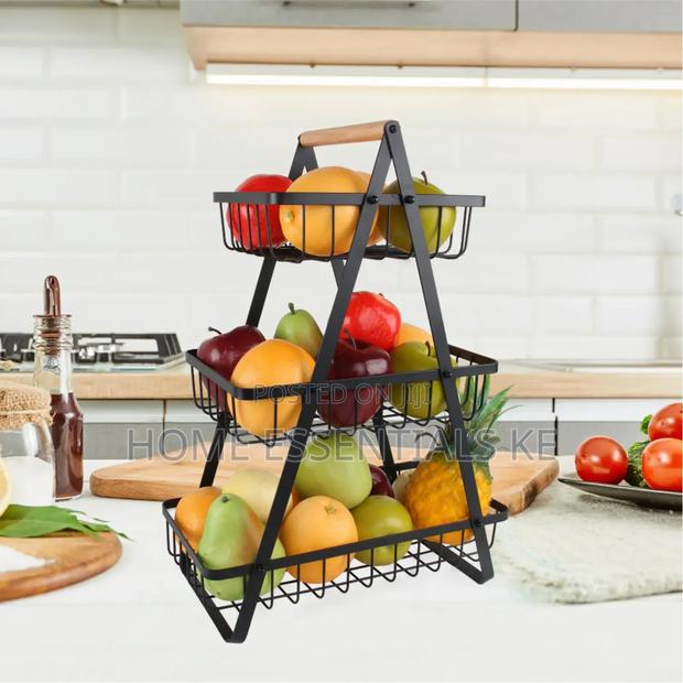 *3-Layer Triangular Fruit Rack - thumbnail 3