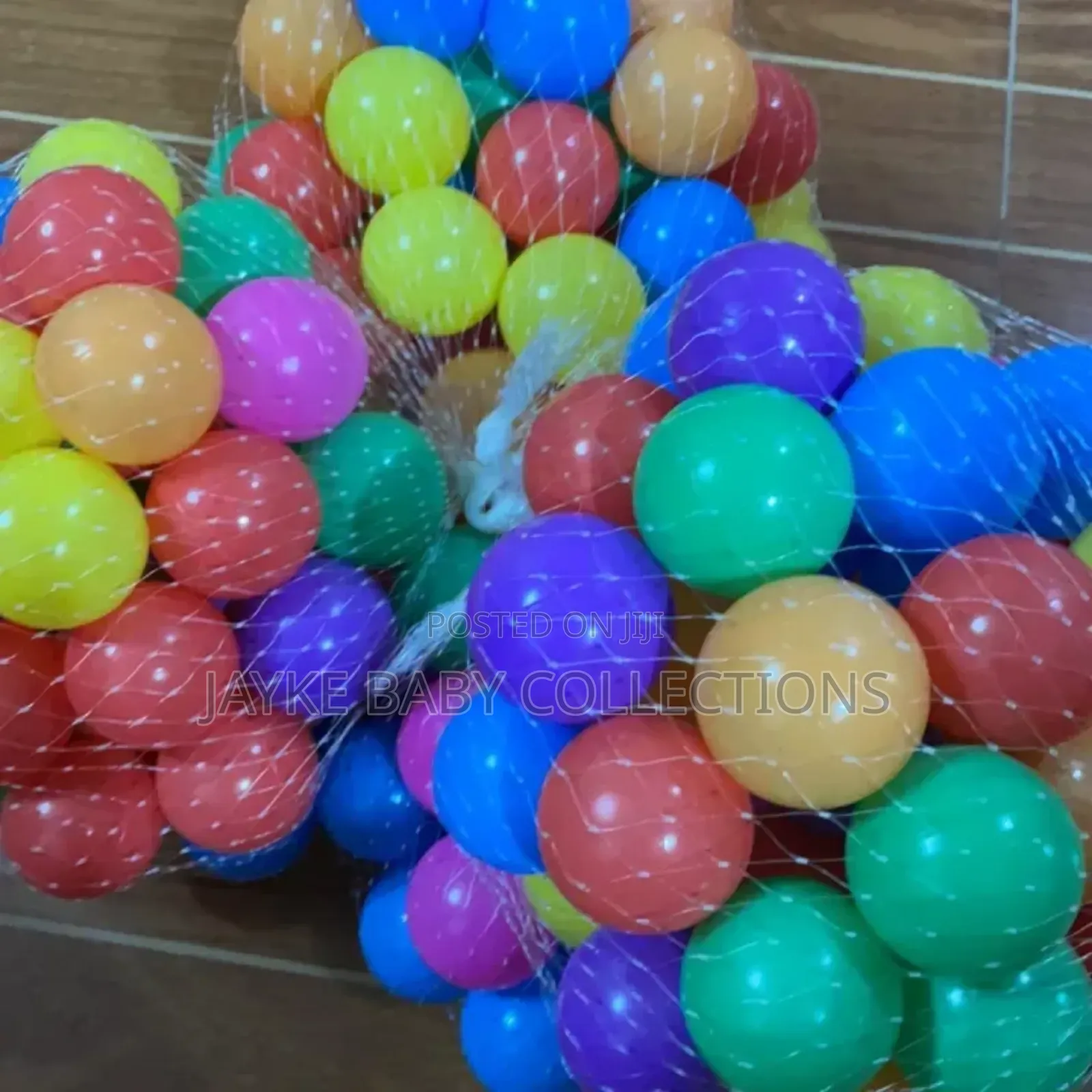 100pcs Soft Ocean Balls – Colorful Play Balls for Kids