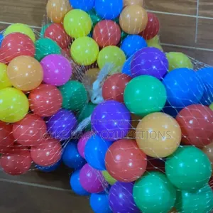 100pcs Soft Ocean Balls – Colorful Play Balls for Kids