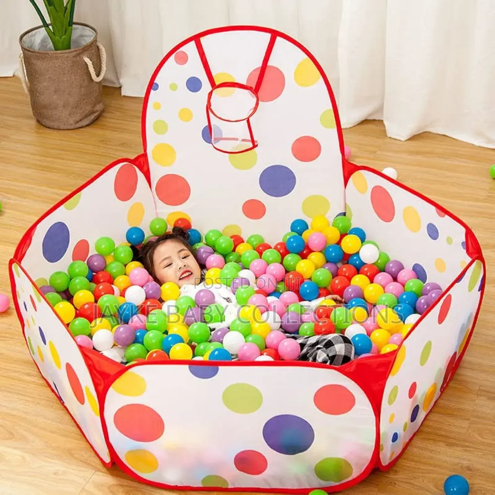 100pcs Soft Ocean Balls – Colorful Play Balls for Kids