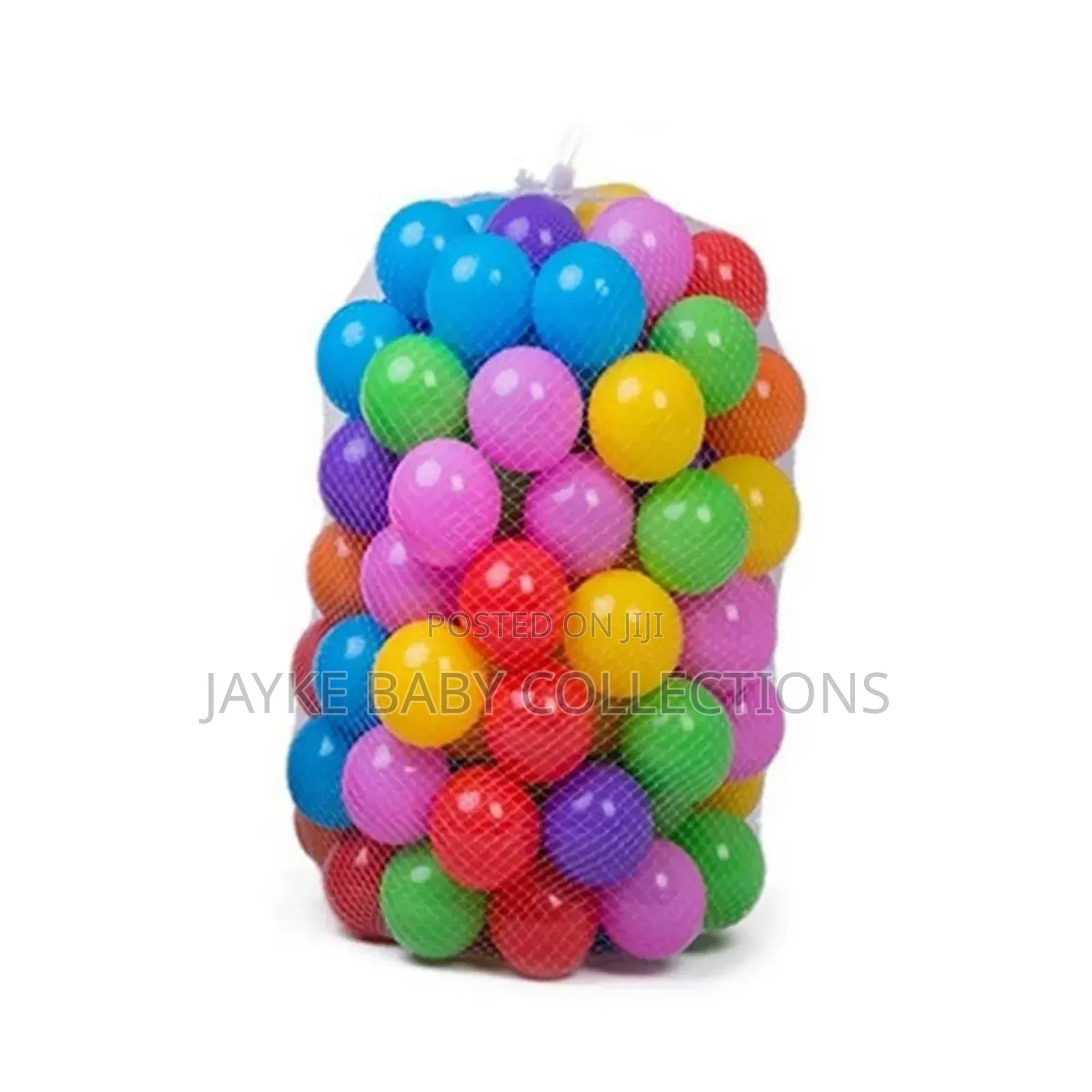 100pcs Soft Ocean Balls – Colorful Play Balls for Kids