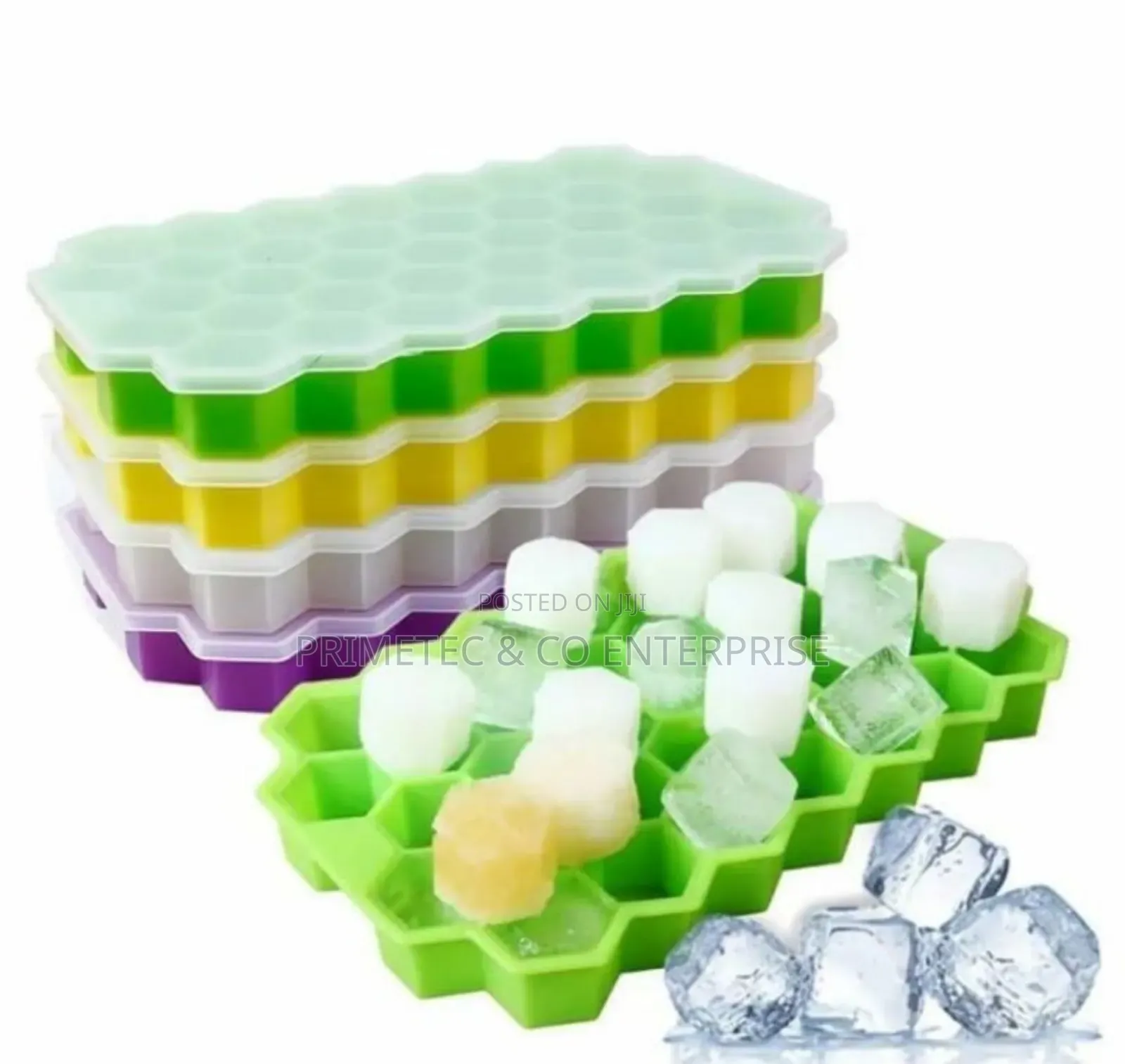 Reusable Honeycomb Silicone Ice Cube Mould