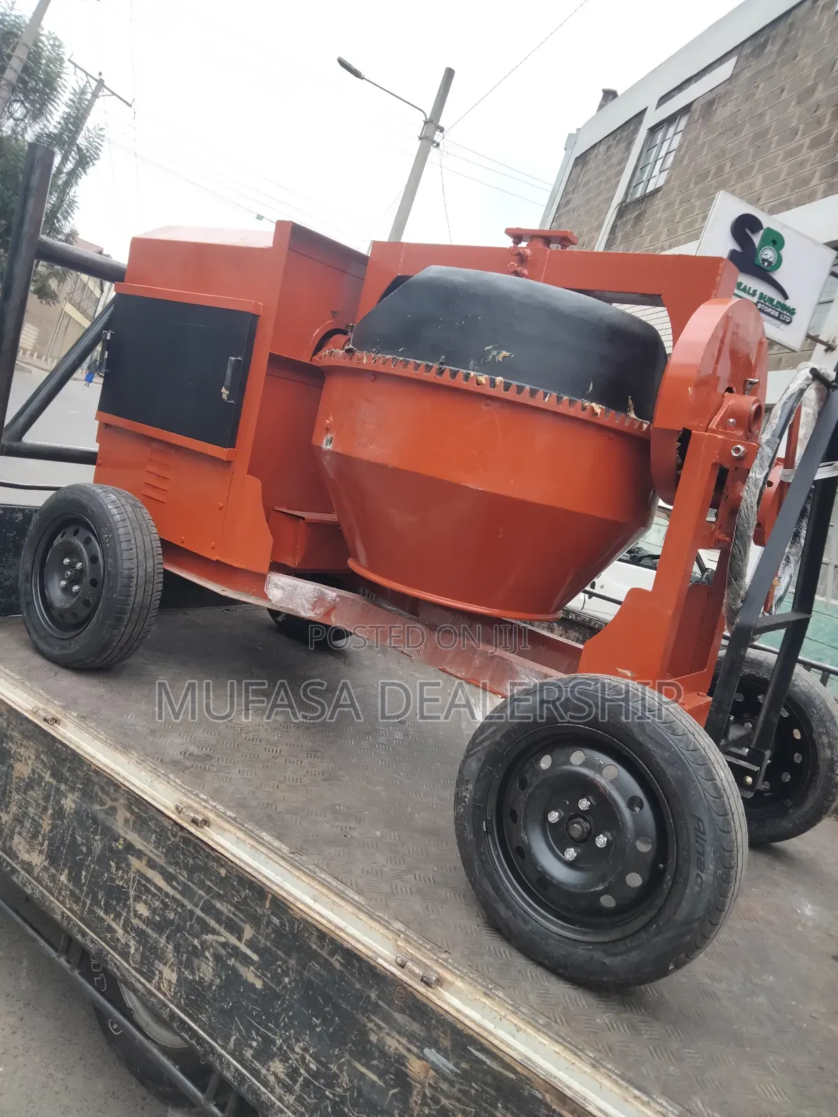 Diesel-Driven Titan Concrete Mixer 6.5hp