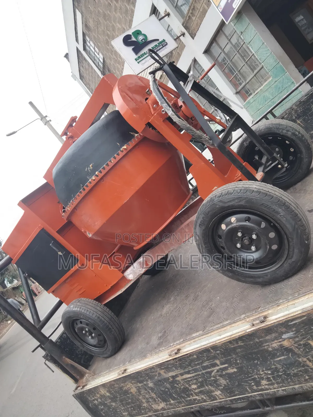 Diesel-Driven Titan Concrete Mixer 6.5hp