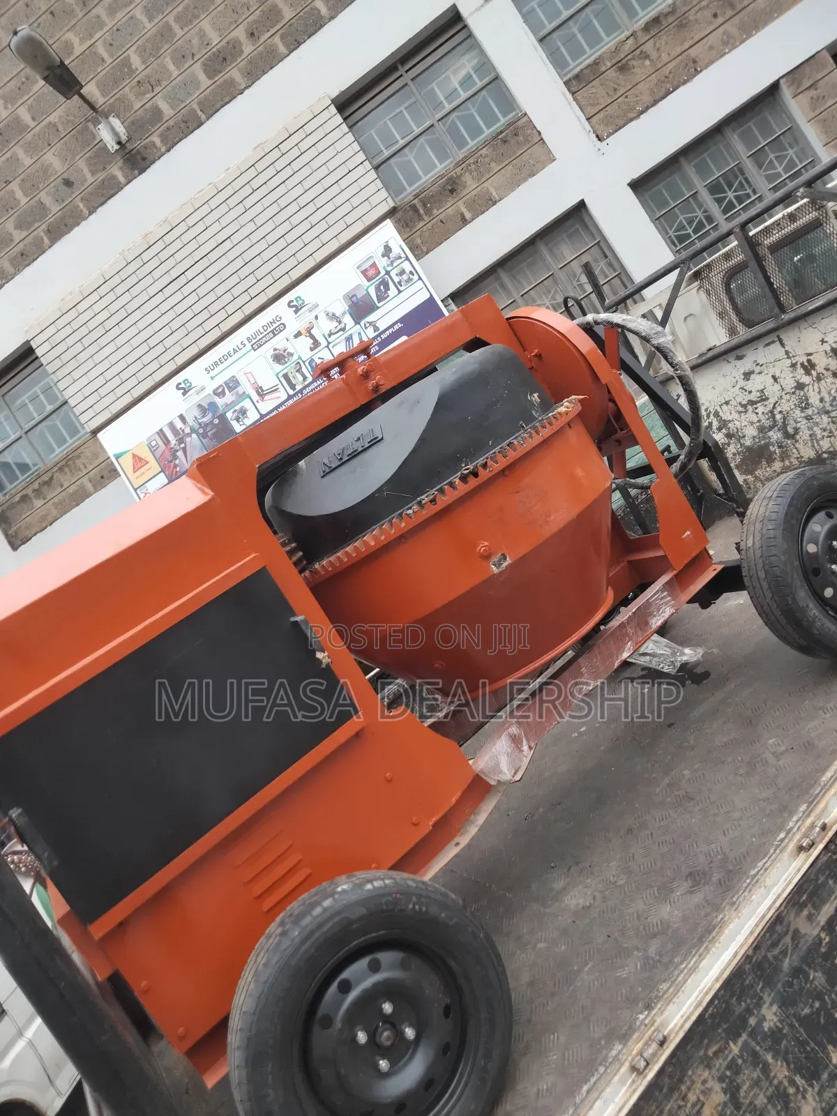 6.5horsepower Titan Concrete Mixer 500l