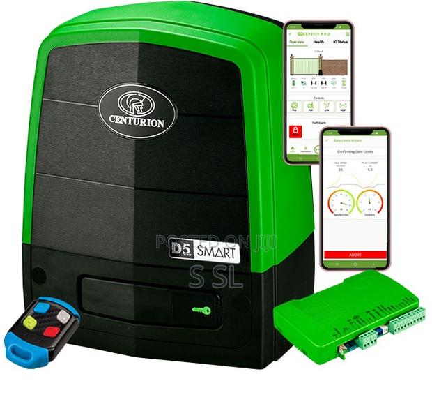 Centurion D5 Smart Sliding Gate Complete - main view