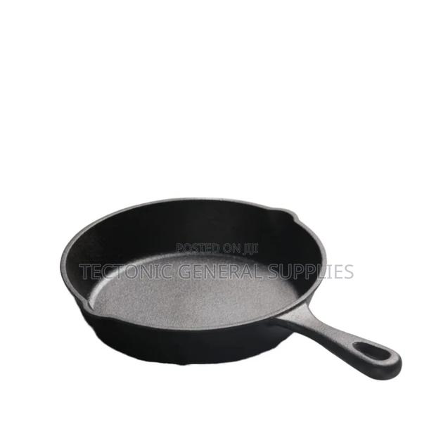 *High Quality Pre-Seasoned Cast Iron Pan 30cm - thumbnail 3