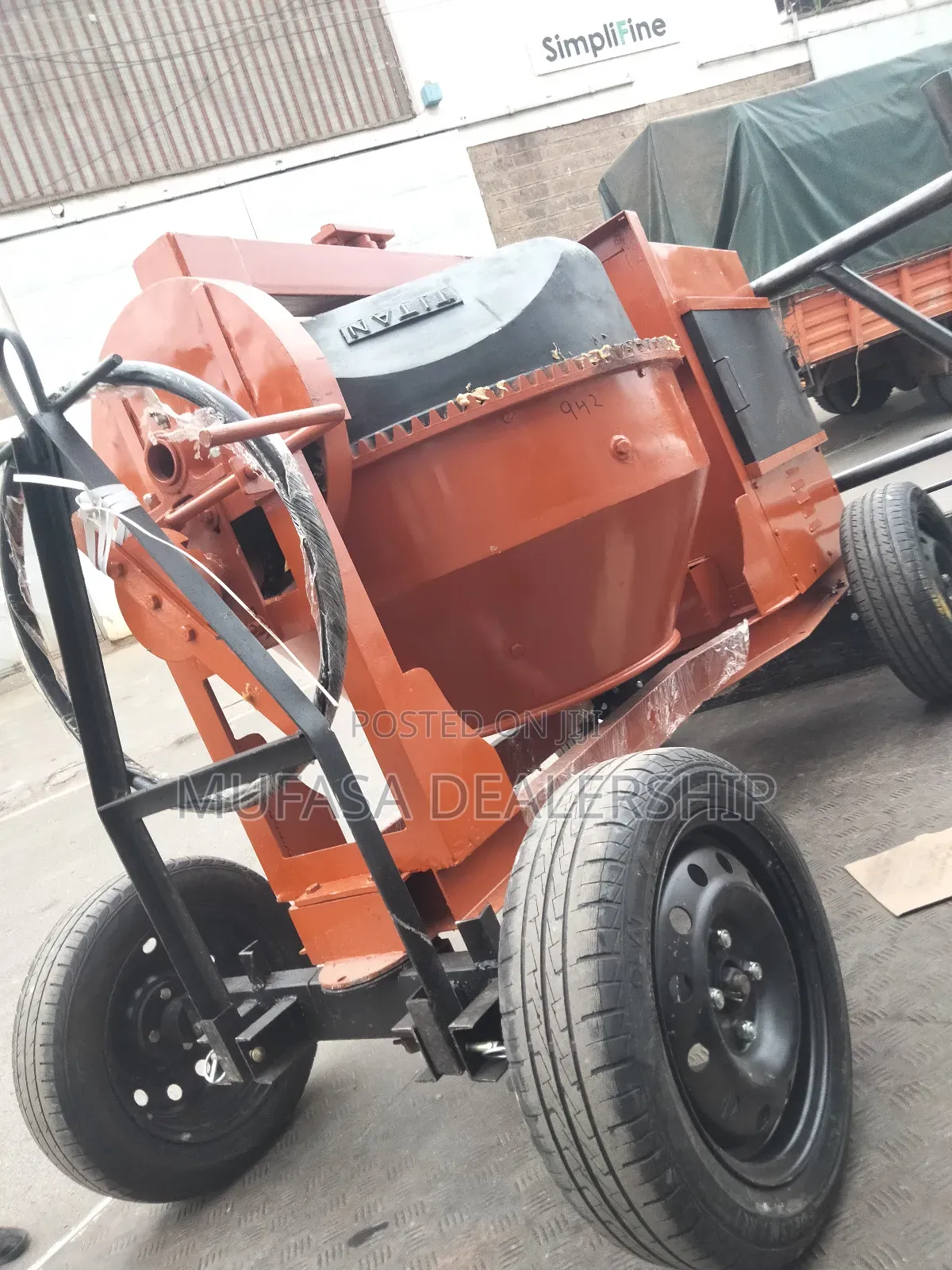 Heavy Duty Concrete Mixer/Titan Slab Mixer