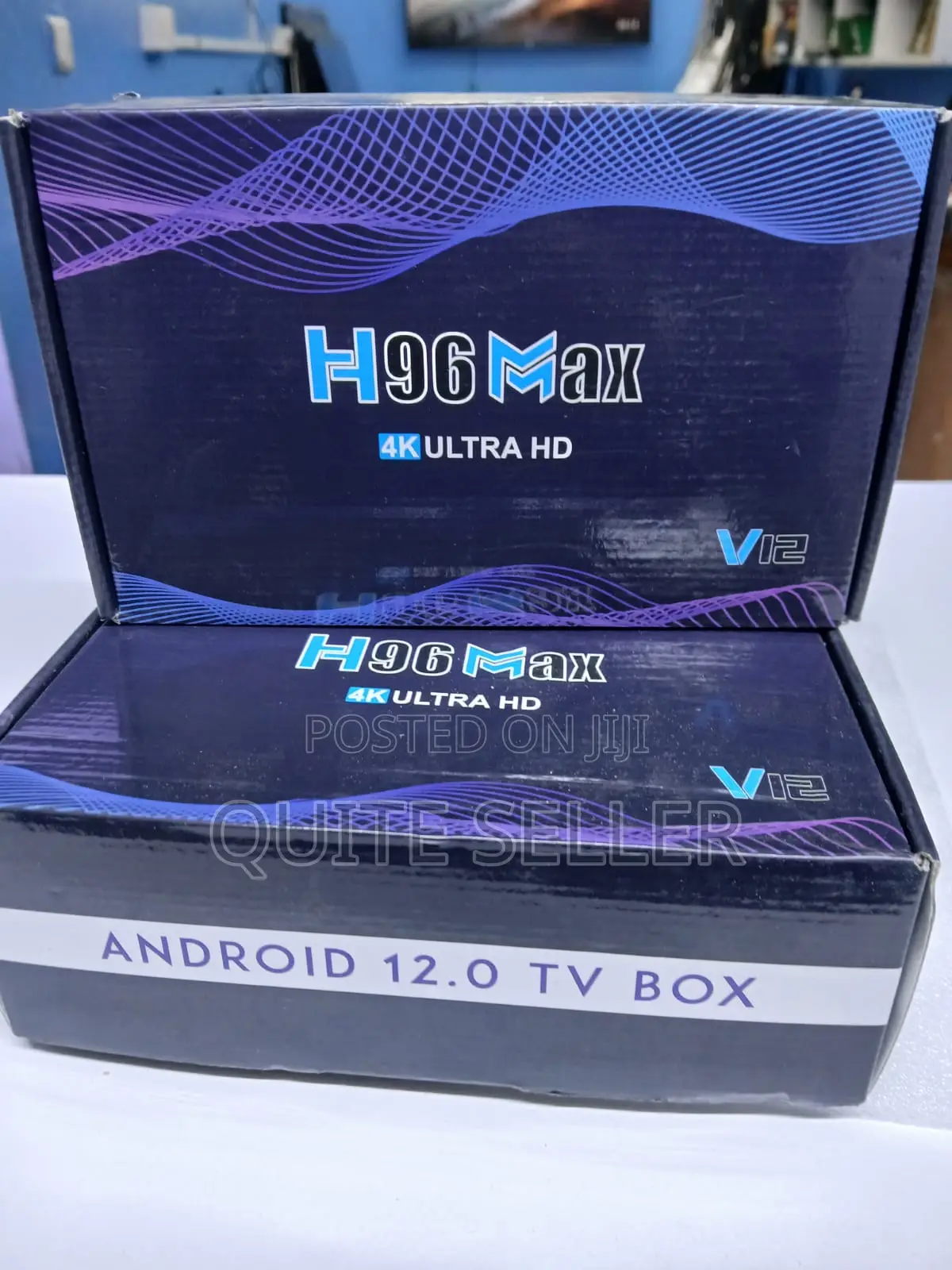 4+32h96 Max V12 Smart Tv Box Android 12 Rk3318