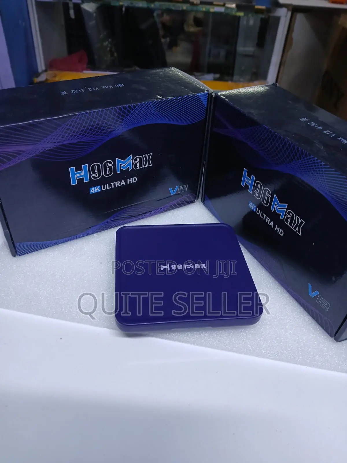 Android Tv Box 4gb 32gb H96 Max V12