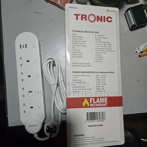 Tronic Extension Cables 4 Way Socket With Usb C + Usb Ports