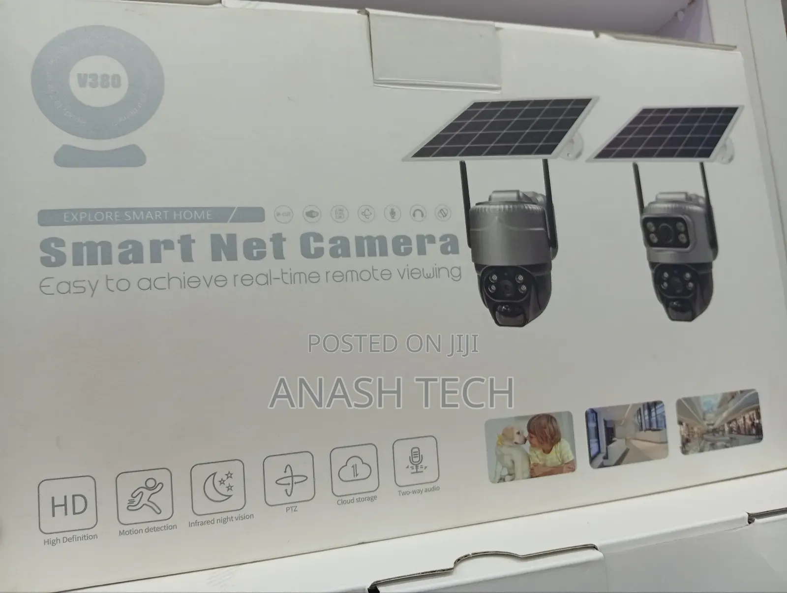 Ai 4g Solar Powered Dual Lens PTZ Camera