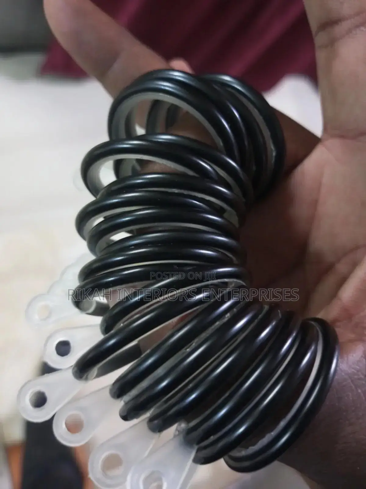 Curtain Rubber Silent Rings Rings Environmental Friendly
