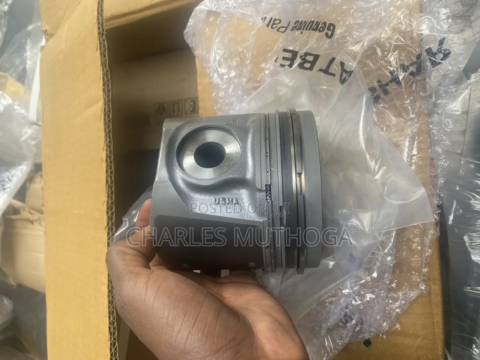 Fuso Fi Piston With Rings