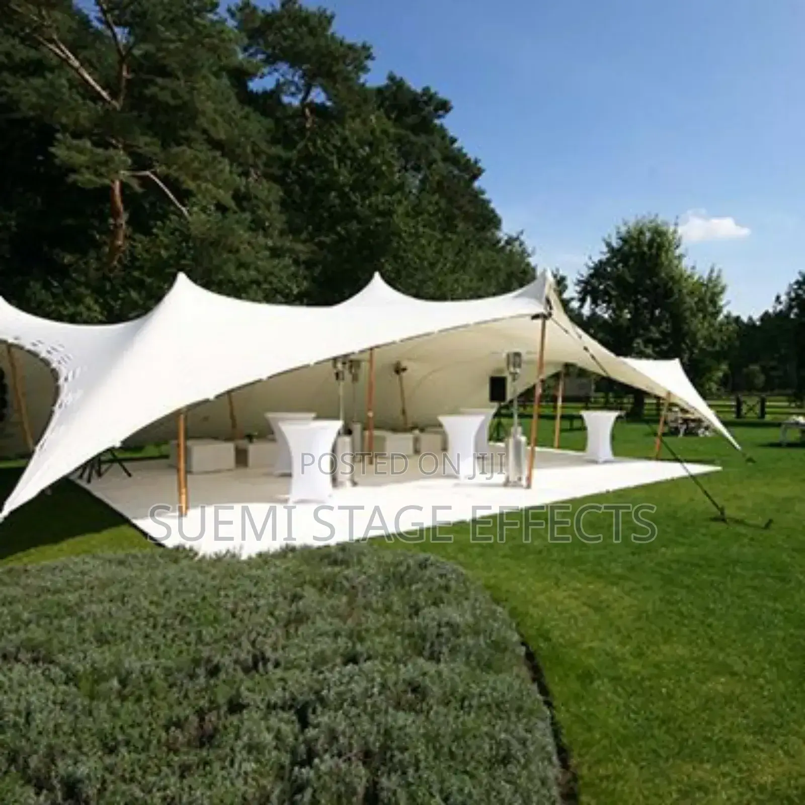 Classy Stretch Tent Setup for Any Occasion for Hire