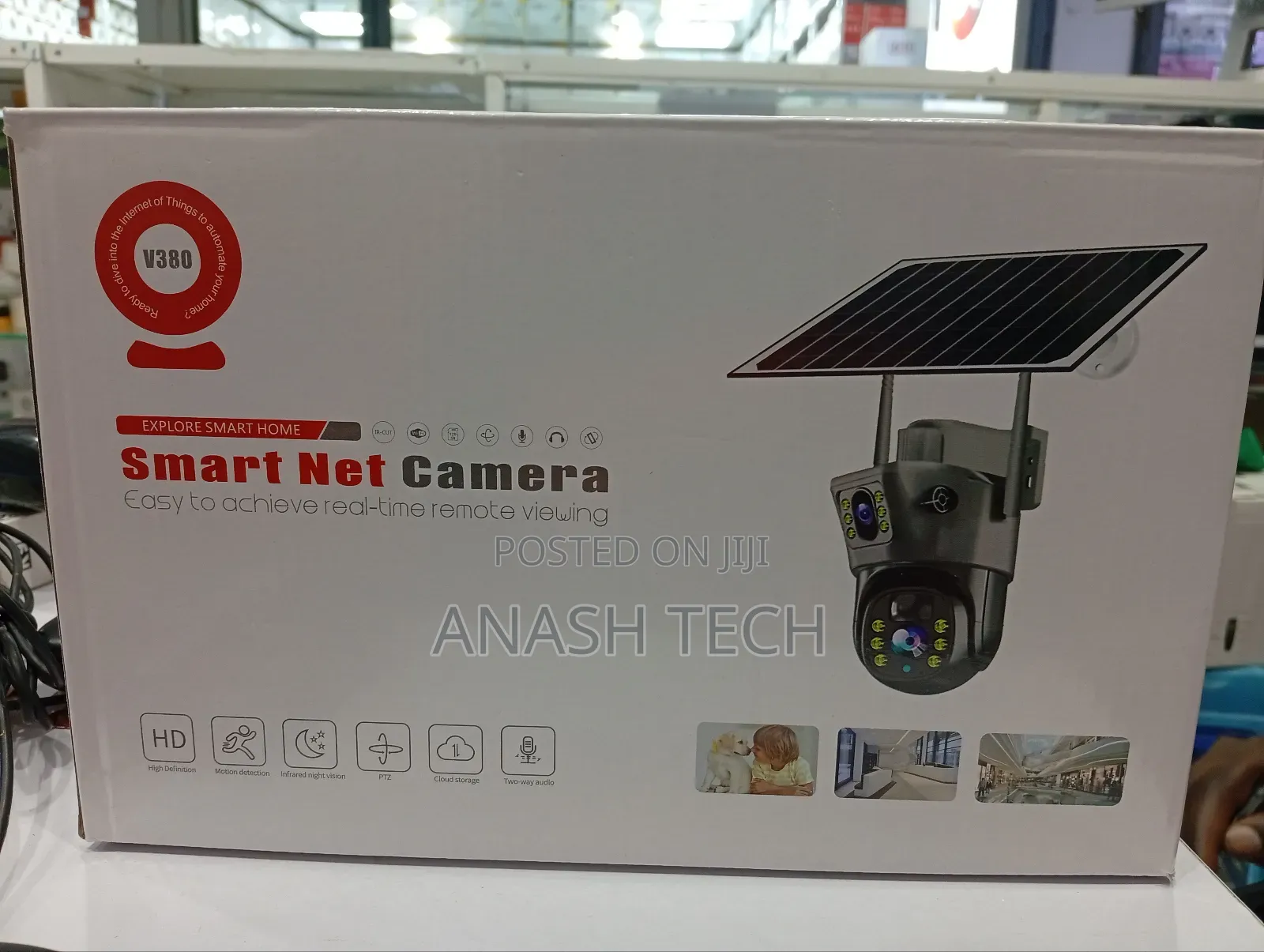 Best Ai Solar Dual Lens Outdoor Camera PTZ With Simcard Slot