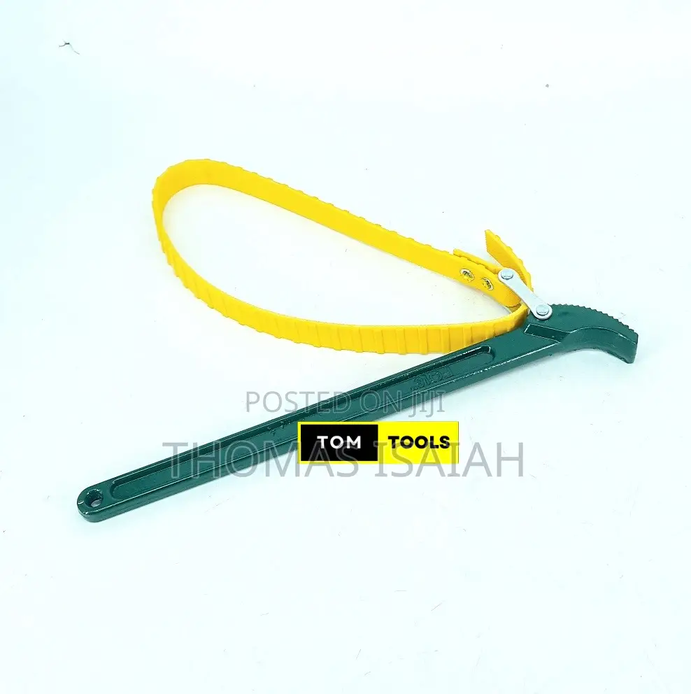 Fq16 Rubber Strap Wrench With 16 Inch Handle, 40 Inch Strap