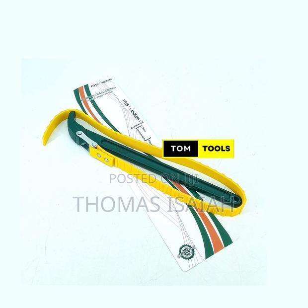 Fq16 Rubber Strap Wrench With 16 Inch Handle, 40 Inch Strap - thumbnail 3