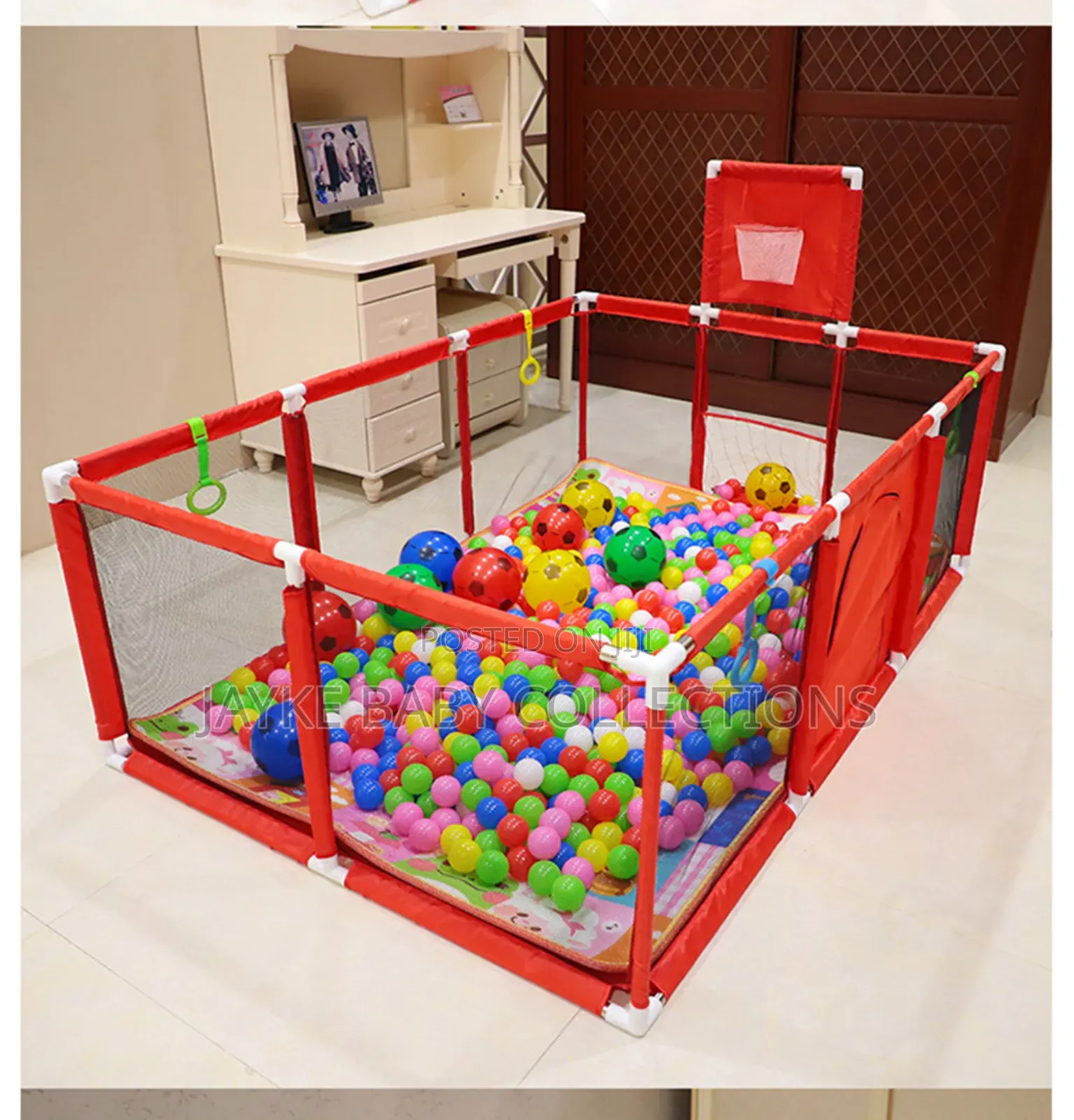 Baby Playpen Door Safe Indoor/Outdoor Play Area for Kids
