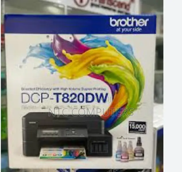 Brother DCP-T820dw Wireless All in One Ink Tank Printer