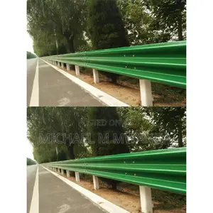 Steel PVC Road Guard Rails