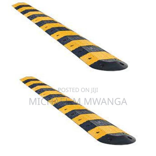 Vulcanized Rubber Speed Bumps - main view