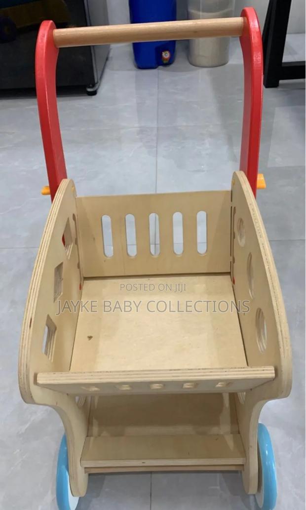 Multi-Functional Wooden Baby Walker – Learn to Walk - thumbnail 5