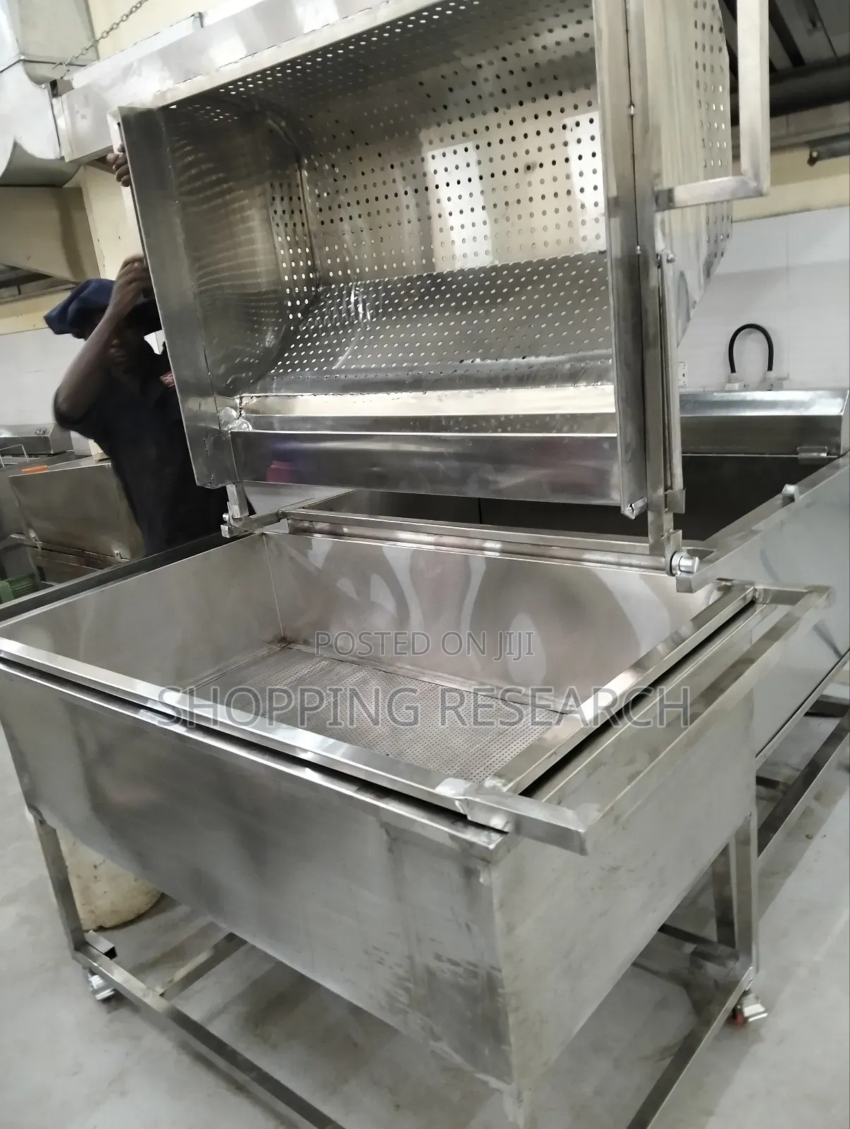 Industrial Deep Fryer For Crisps, Peanut, Mandazi, Chips Etc
