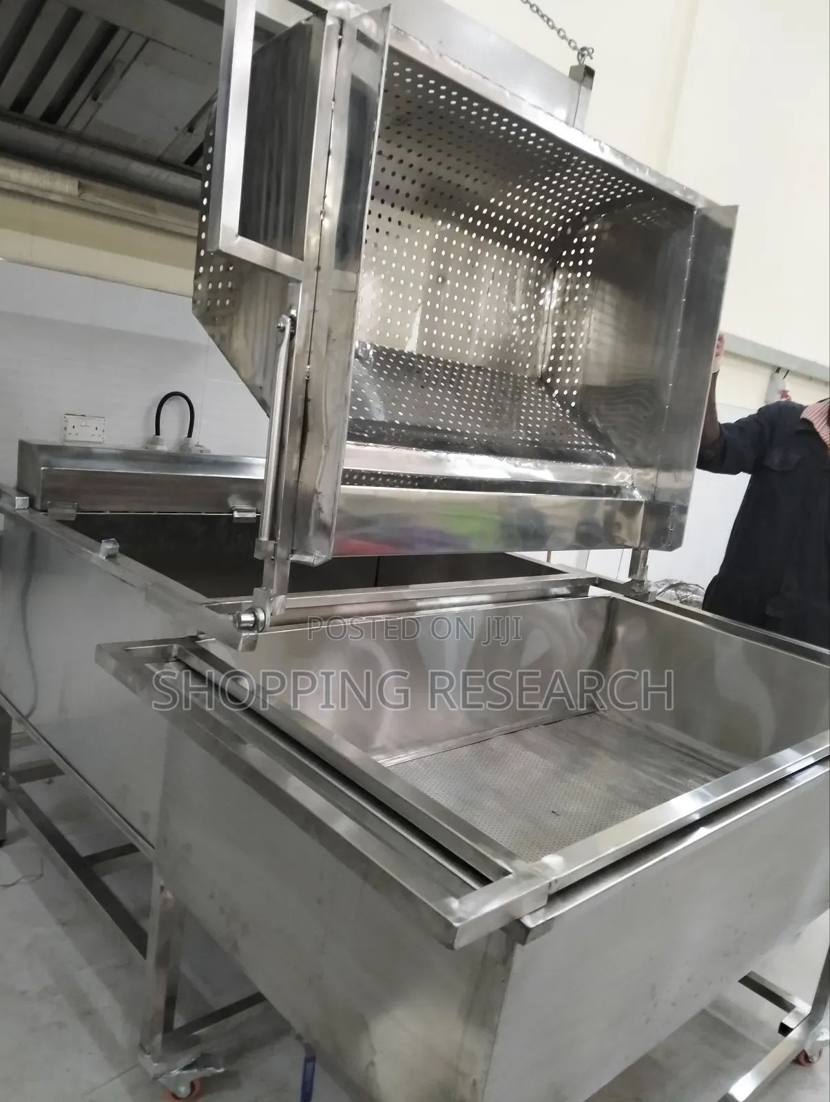 Industrial Deep Fryer For Crisps, Peanut, Mandazi, Chips Etc