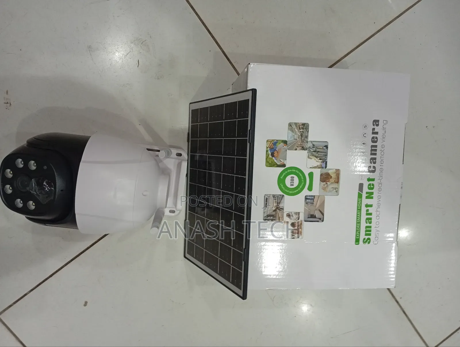 Single Lens V380pro App Solar PTZ Camera