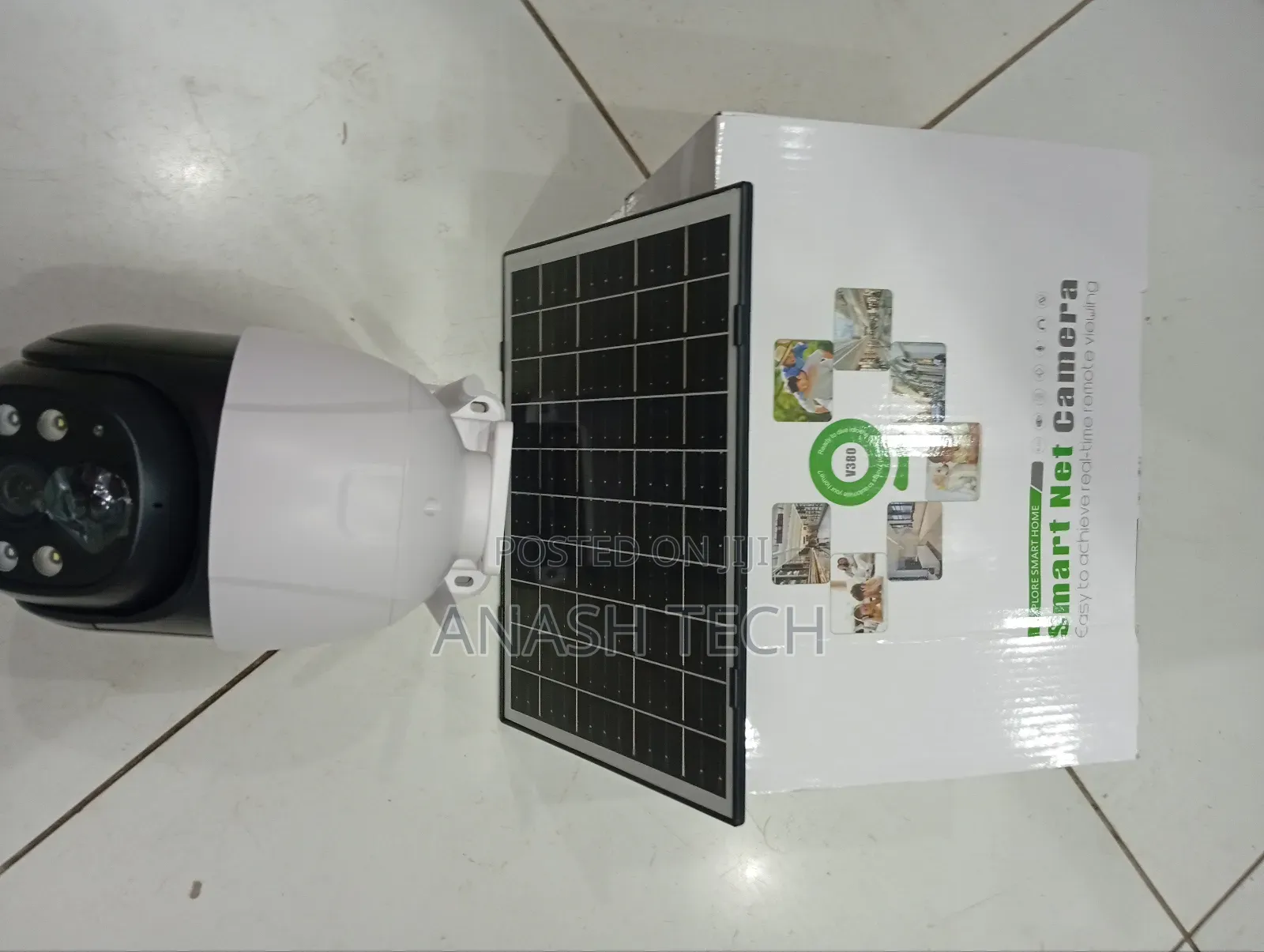 Single Lence V380 4g Solar CCTV Camera at 