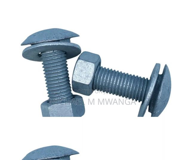 Galvanized Steel Rail Guard Bolts(Small)