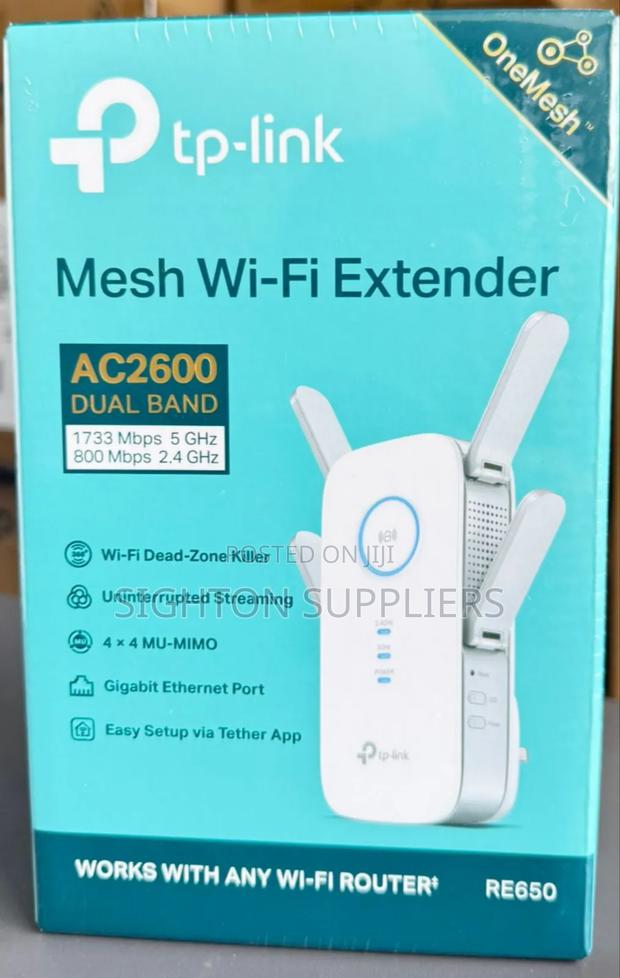 Re 650 Range Extender Tplink - main view