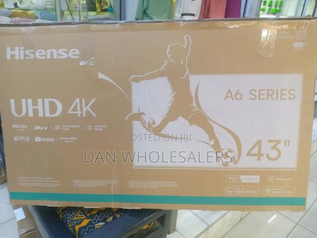 Hisense 43" A6 Series Uhd Smart Tv With Dolby Vision - main view