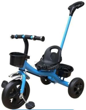 Kids Tricycle With Push Handle - main view