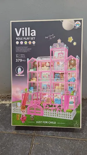 Kids Doll House 379 PCS ( Glowing by Night)