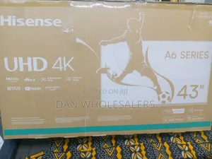43-Inch Hisense A6 Uhd Display – Ai-Powered Picture Engine