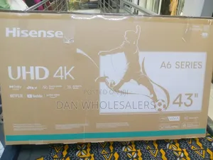43-Inch Hisense A6 Uhd Display – Ai-Powered Picture Engine