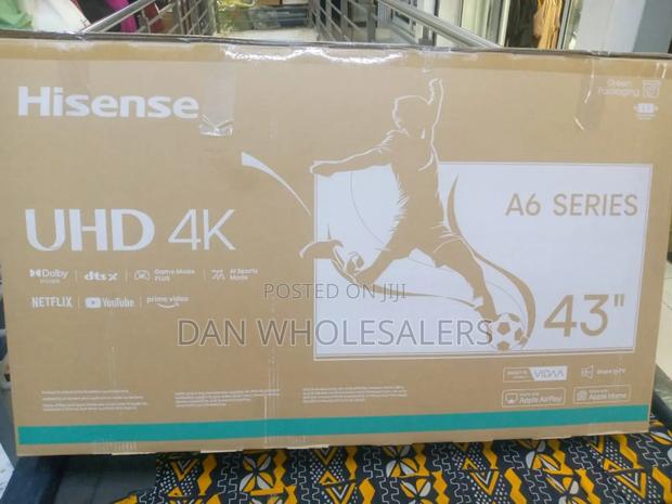 43-Inch Hisense A6 Uhd Display – Ai-Powered Picture Engine - thumbnail 3