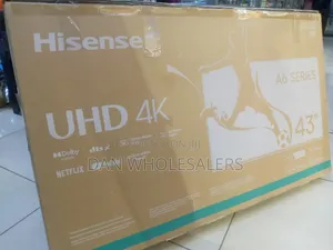 Hisense A6 43” Led Panel – 3840x2160 Resolution, Vidaa Os