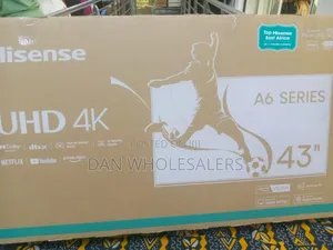 Ultra Hd Hisense Smart Tv 43” – Hdmi, Usb, Wi-Fi Enabled
