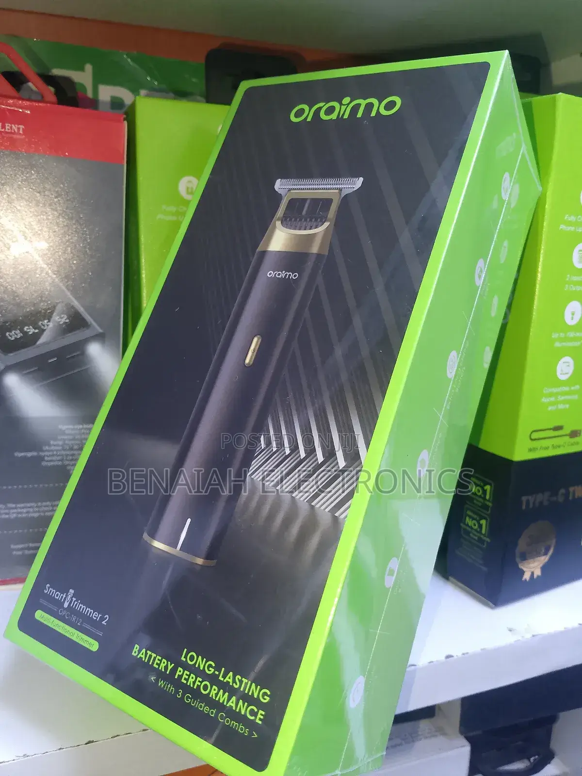 Oraimo Shaving Machine( Trimmer) Quick Charging Time