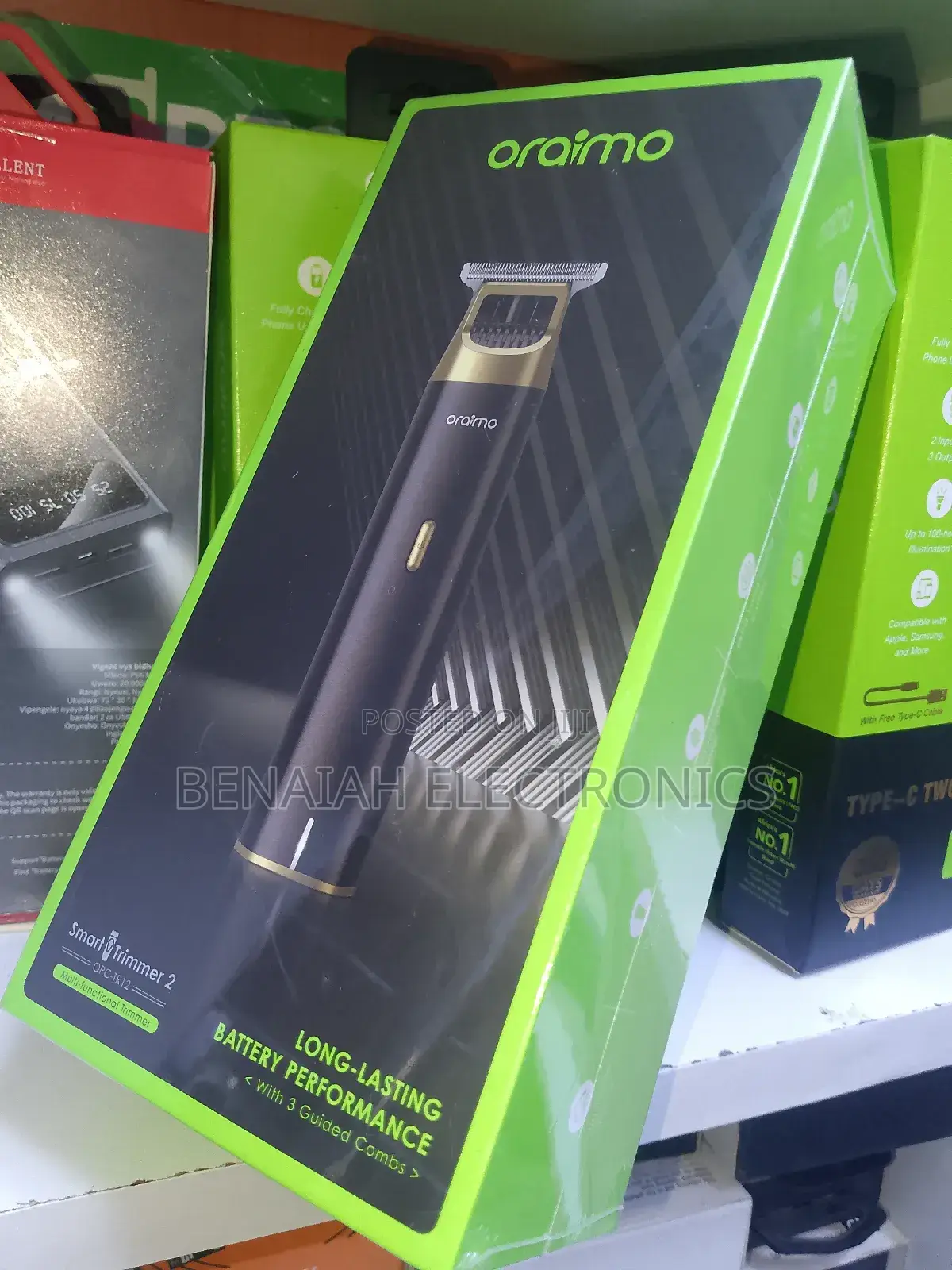 Oraimo Shaving Machine( Trimmer) Quick Charging Time