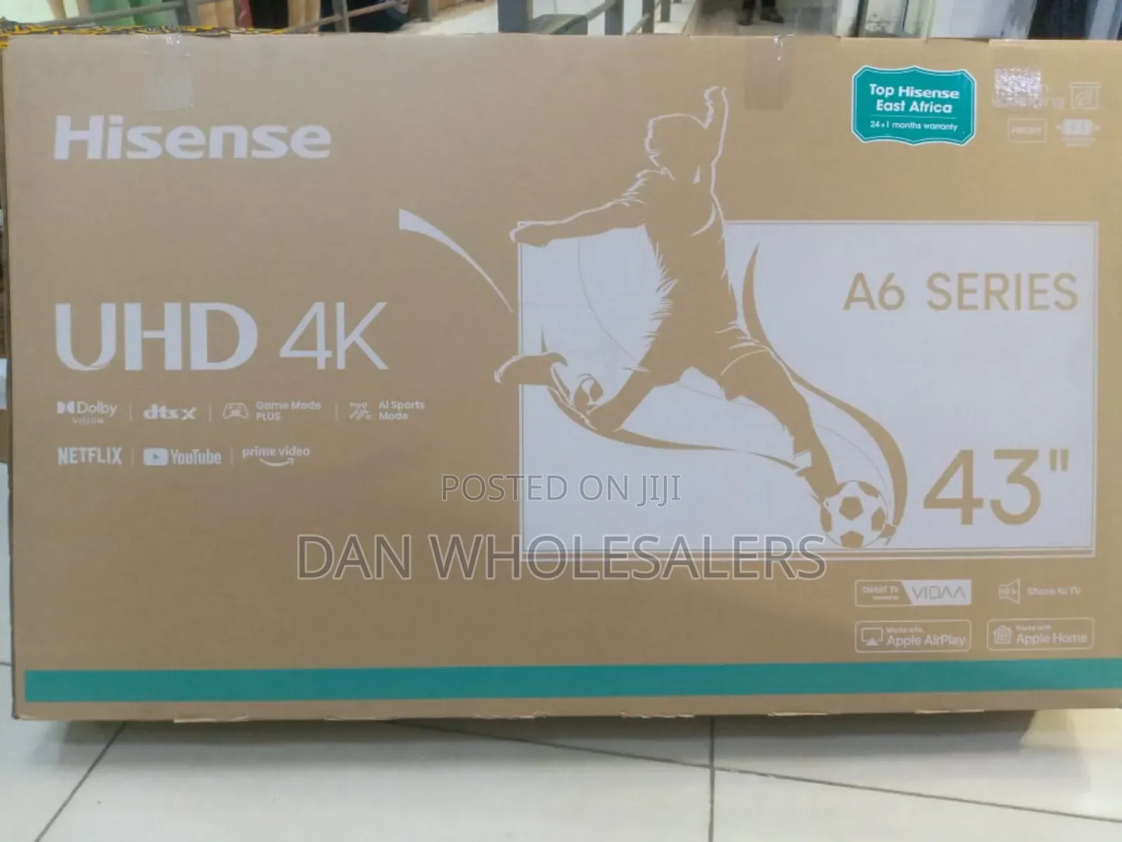 Hisense 43” Tv – Game Mode Plus Ai Sports Mode