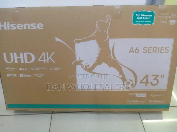 Hisense A6 Series Smart Tv – 43” Uhd With Voice Control - main view