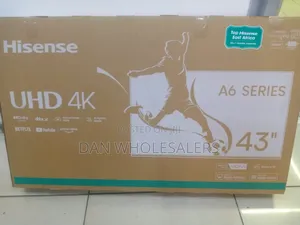 Hisense A6 Series Smart Tv – 43” Uhd With Voice Control