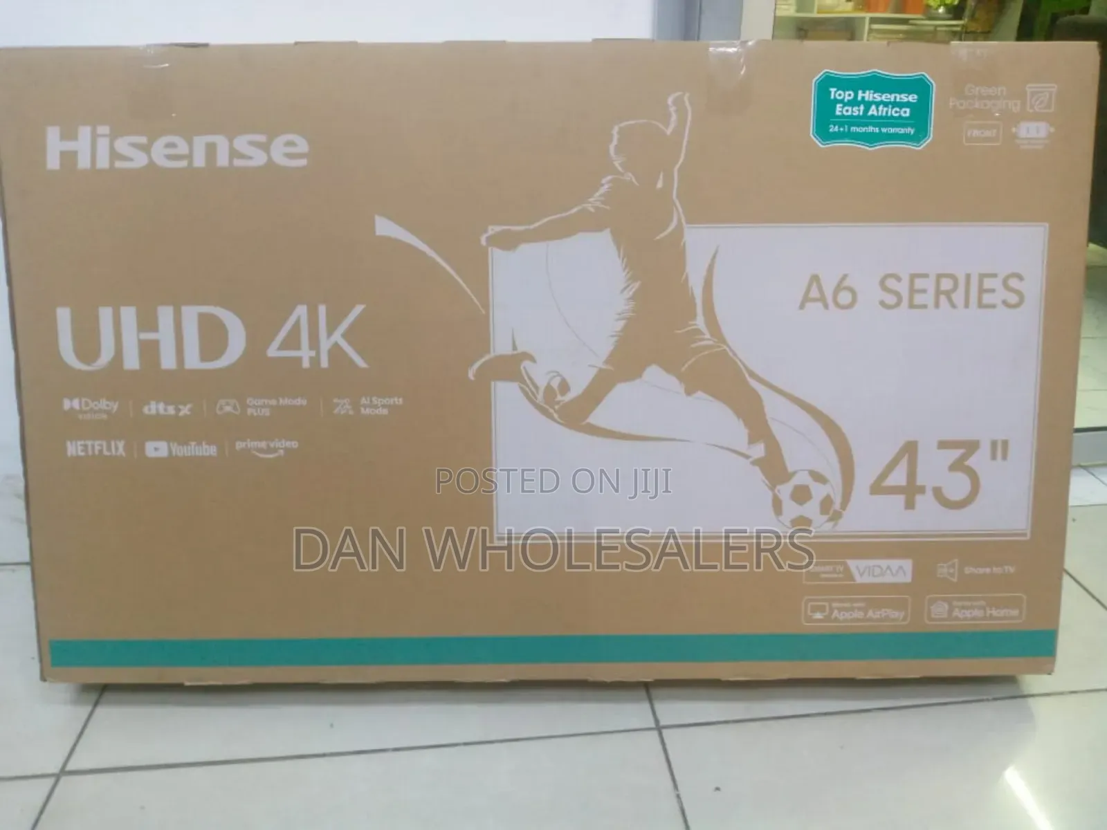 High-Performance Led Tv – Hisense 43” With Quad-Core