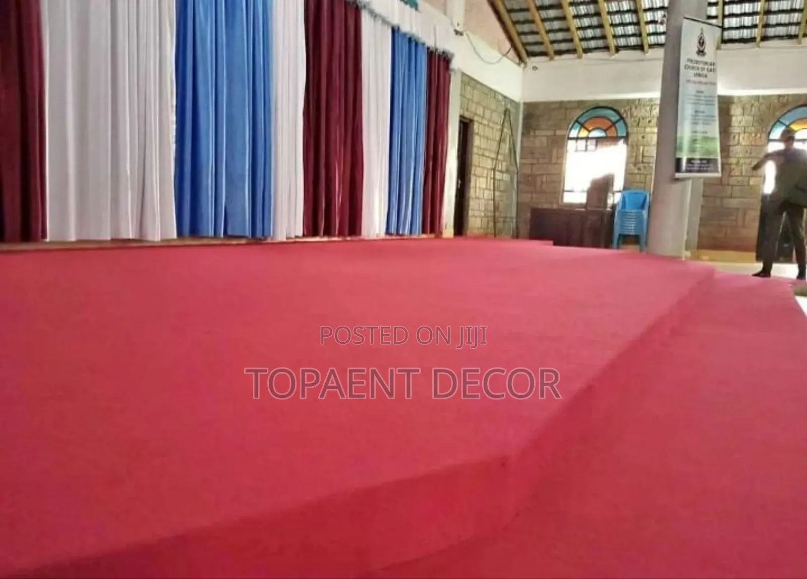 The Foundation of a Beautiful Church Pulpit Wall to Wall