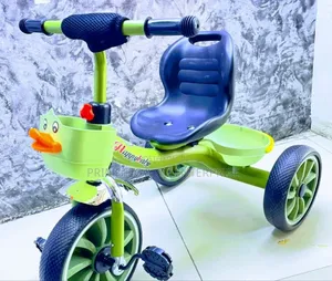 Tricycle With Big Seat Jungle Green