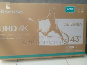 Hisense A6 43-Inch Tv – Bluetooth, Optical Out, Smart Remote